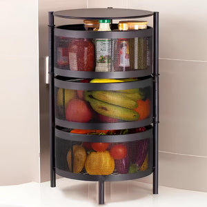 Counter Top Vegetable Metal Trolley By MATRIX