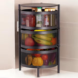 Counter Top Vegetable Metal Trolley By MATRIX