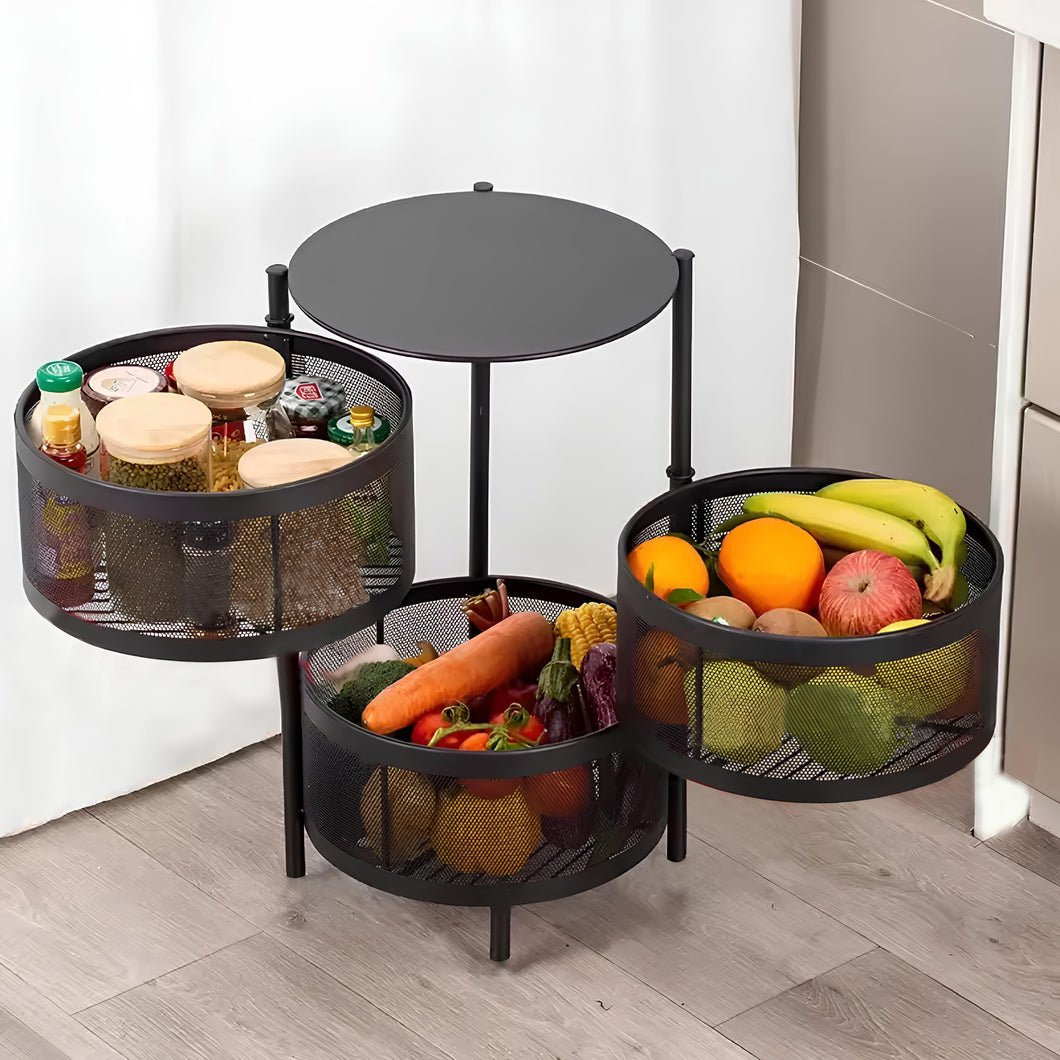 Counter Top Vegetable Metal Trolley By MATRIX