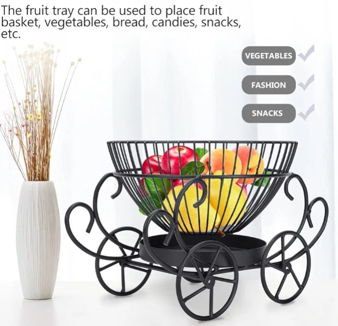 2 Tier Decorative Fruit Basket