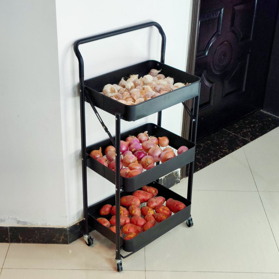 Foldable Metal Trolley By Matrix