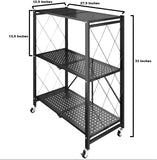 Foldable Kitchen Trolley